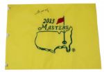 Tianlang Guan Signed 2013 Embroidered Masters Pin Flag - SIGNED TODAY