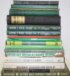 Lot of Seventee Miscellaneous Golf Books (13)