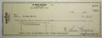 Ben Hogan Signed 1993 Check to Neiman Marcus Company