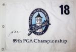 Lot of 13 Single Signed 2007 PGA Championship Flags