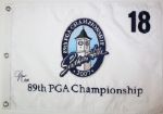 Lot of 13 Single Signed 2007 PGA Championship Flags