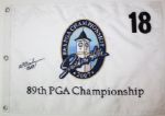 Lot of 13 Single Signed 2007 PGA Championship Flags