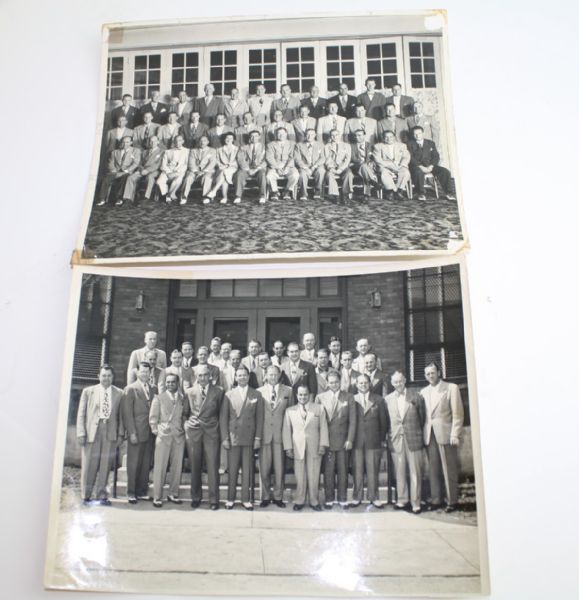 Lot of Four MacGregor Advisory Staff Photos