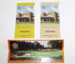 2006 PGA Championship Package, Tickets, Pairing Sheets, etc.- Tigers 3rd PGA, 12th Major