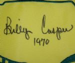 2011 Masters Flag Signed By Billy Casper