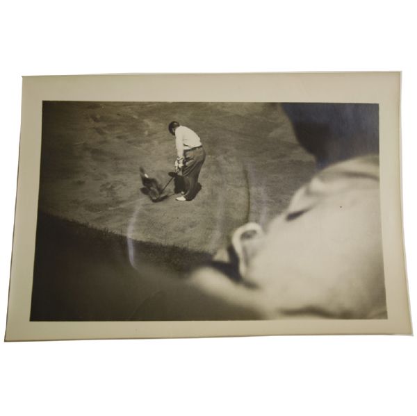 Original Photo of Bobby Jones Chipping