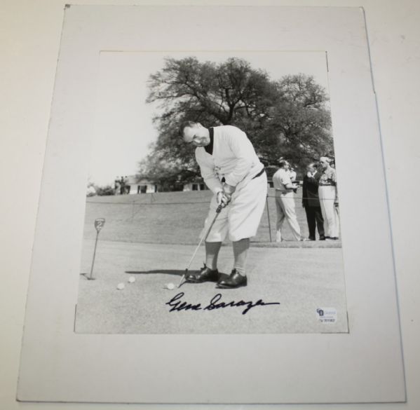 Gene Sarazen Signed 8x10
