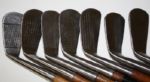Collection of 13 Wood Shaft Clubs From Around the World