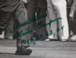 Arnold Palmer Signed Deluxe Framed 8x10 w/Detailed Masters Inscription