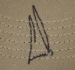 Ernie Els Signed Match Used SAP Callaway Golf Hat