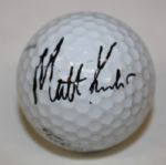 Matt Kuchar Autographed Titleist PGA Practice Range Ball