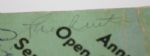 1946 Western Open Ticket - Signed by CHAMP Ben Hogan, Byron Nelson,Vic Ghezzi, Craig Wood, Jimes Hines,etc.