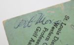 1946 Western Open Ticket - Signed by CHAMP Ben Hogan, Byron Nelson,Vic Ghezzi, Craig Wood, Jimes Hines,etc.