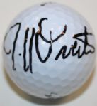 Jeff Overton Signed Golf Ball JSA COA