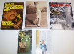 Byron Nelson Lot of 4 Items: Tape, Book, (2) Autographed items JSA COA