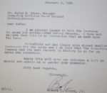 Bobby Jones Autographed Letter JSA COA
