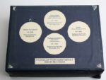 Ben Hogan Golf Ball Box with  Decorative Medallions Depicting Majors of Grand Slam