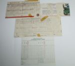 1960 Bing Crosby Program, pairing sheet ,Cypress Point Scorecard and Photo- Ken Venturi Win!