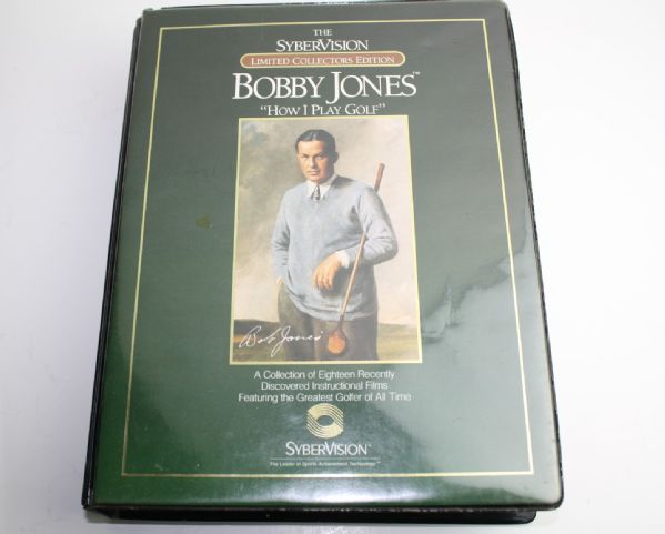 Bobby Jones Collectors Edition - The Sybervision Instructional Tapes Also Includes Book "A Golf Story"