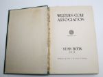 1931 Western Golf Association Book