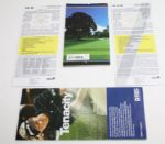 2006 US Open Ticket and Pairing Sheet