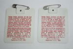 1987 Ryder Cup Package - 2 Badges and Pairing Sheet, etc.-Muirfield Village-Jack Nicklaus Captain