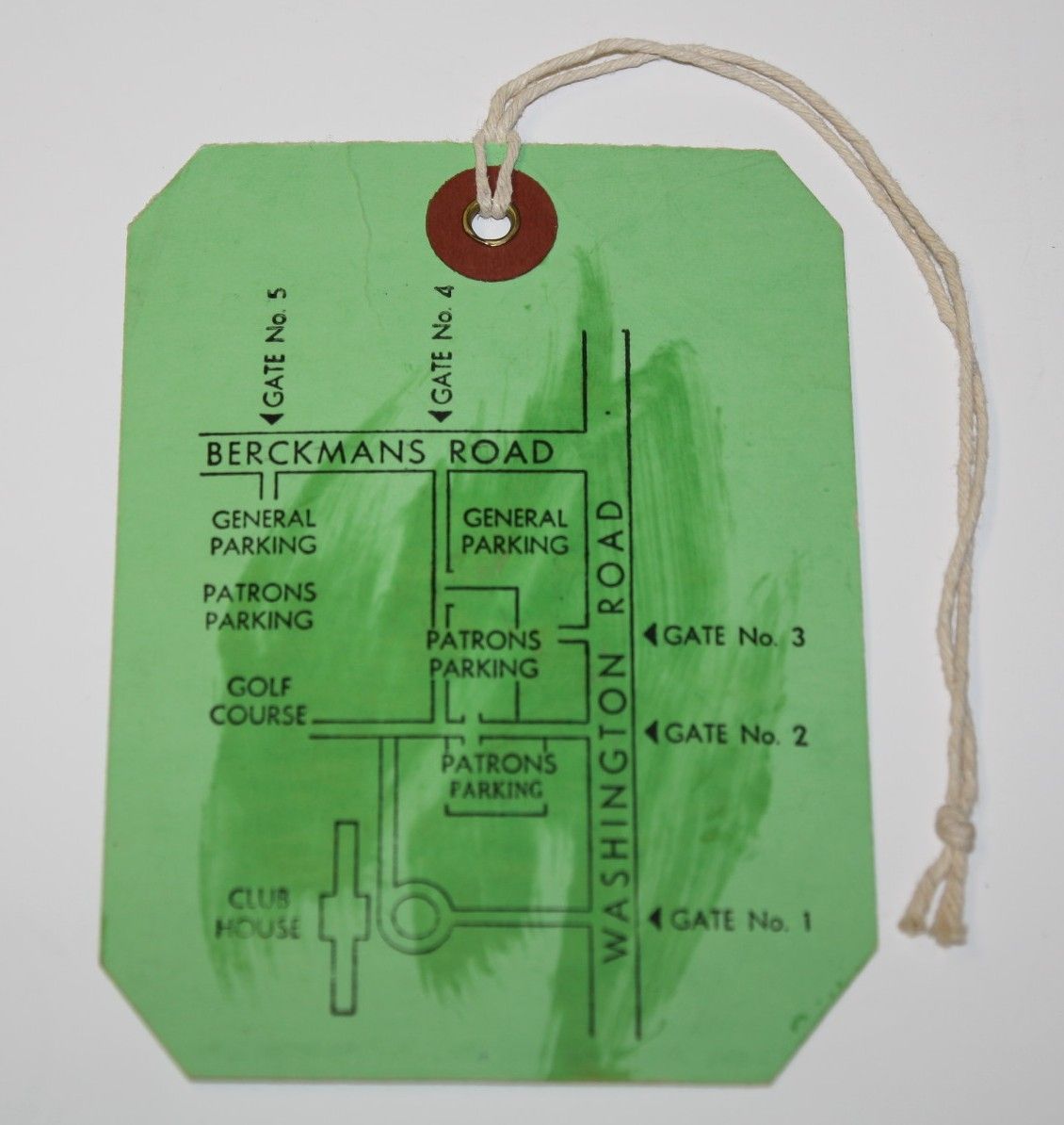Lot detail 1959 masters third round ticket 509