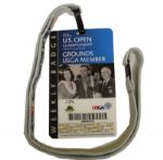 2013 US Open Weekly Grounds Badge - Depicts Hogan Trophy Shot 1950 Open