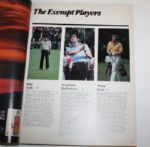 1980 U.S. Open Program-Jack Nicklaus' 16th Major, 4th U.S. Open Win