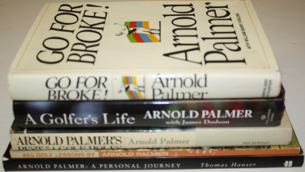 5 Different Arnold Palmer Books