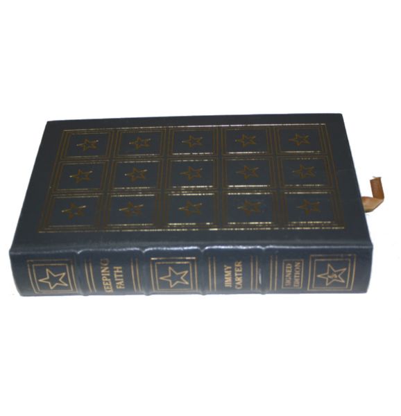 Hand Signed Jimmy Carter Keeping Faith - Memoirs of a President