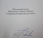 Hand Signed Jimmy Carter 'Keeping Faith' - Memoirs of a President