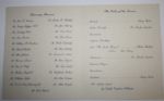 Pamphlet from Ben Hogan Funeral Procession