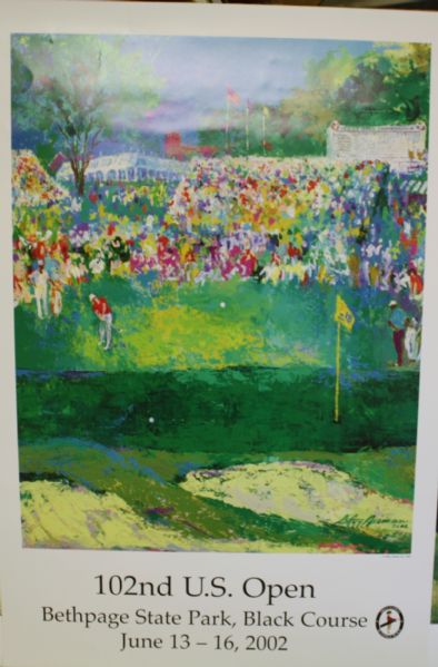 2002 US Open Bethpage - Black Course Commemorative Poster