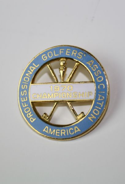 1970 PGA Championship Contestant Pin