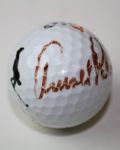 Arnold Palmer Signed Golf Ball