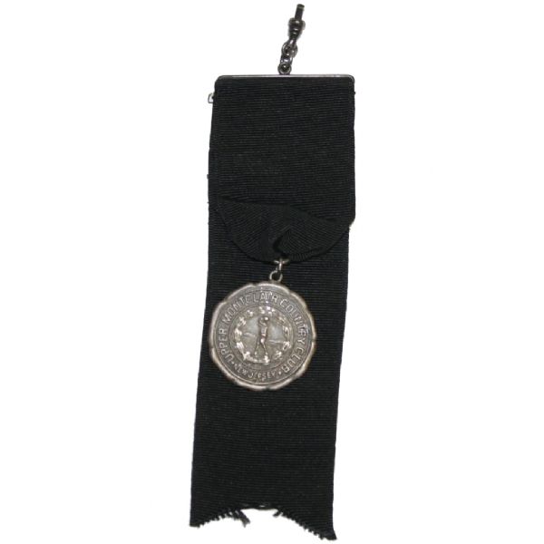 1931 Montclair Country Club - Sterling Medal - John Frick Jewelry Co. New York