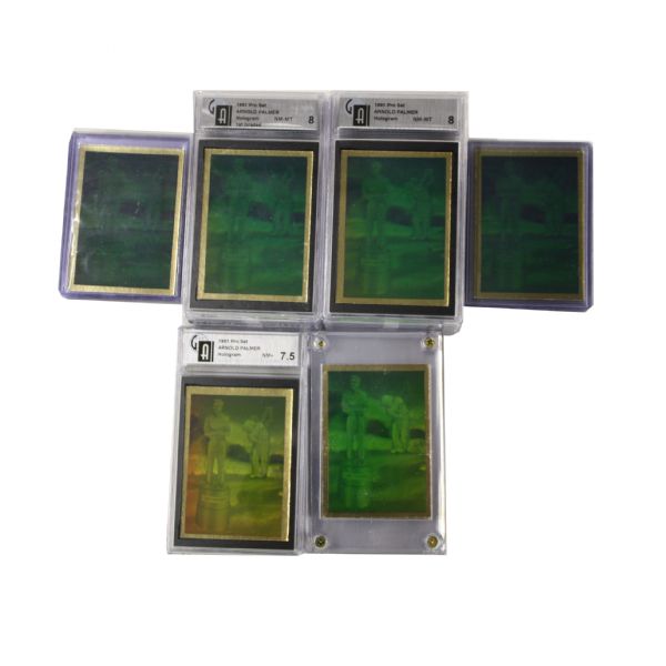 Lot of 63: 1991 Pro-Set Arnold Palmer Hologram Card