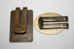 Lot of 2 Money Clips: World Golf Foundation and The First Tee