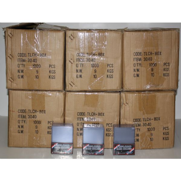 6,000 Topload Card Holders - 3" x 4"