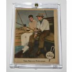 1959 Fleer Two Famous Fisherman - Ted Williams and Sam Snead