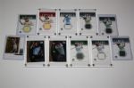 Assortment of Golf Cards - Tim Clark Signed Cards, Tour Swatch, etc.