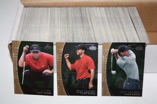Approximately 2,350 Golf Cards - Wide Assortment: Stat Leaders, E-Card, etc.(Group G)