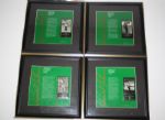 Lot of 20 Framed Champions of Golf Cards and Sheets: Nicklaus, Palmer, etc.