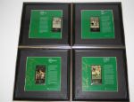 Lot of 20 Framed Champions of Golf Cards and Sheets: Nicklaus, Palmer, etc.