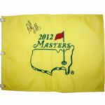 Bubba Watson signed 2012 Masters Flag JSA COA