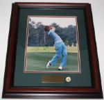 Tom Watson Deluxe Framed 8x10 with 1977-1981 Notation JSA COA