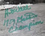 Art Wall Deluxe Framed 8x10 with 1959 Masters Champion Notation JSA COA