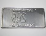 2012 Medinah Ryder Cup Illinois License Plate