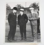 Bobby Jones Original 1931 8x10 Black and White Photo - Arrived in Hollywood to film a movie 